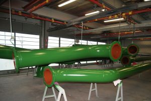 Coolwater pipeline internal coated